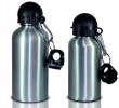 Aluminum Bottle, 400 ml, silver